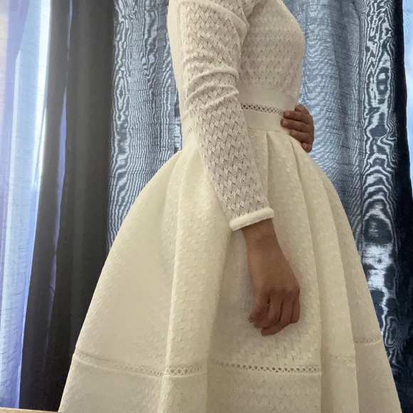 Authentic Maje lace white dress - Picture 8 of 11